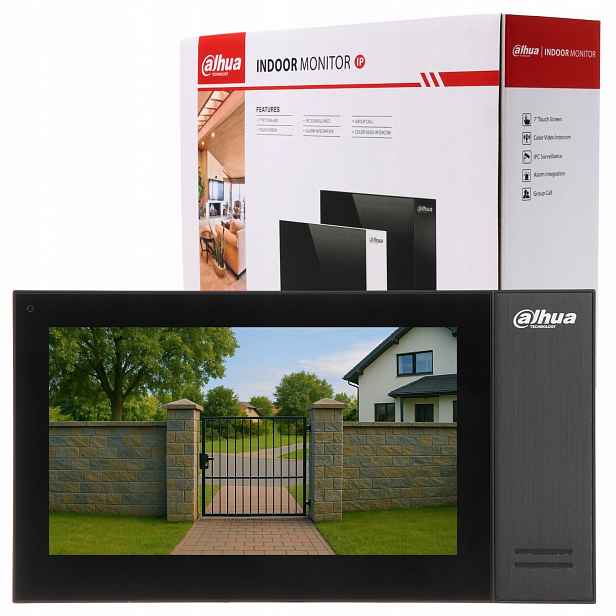 Monitor 7" Dahua VTH2421FB-P Ip vnitřní dotykový panel pro videotelefon