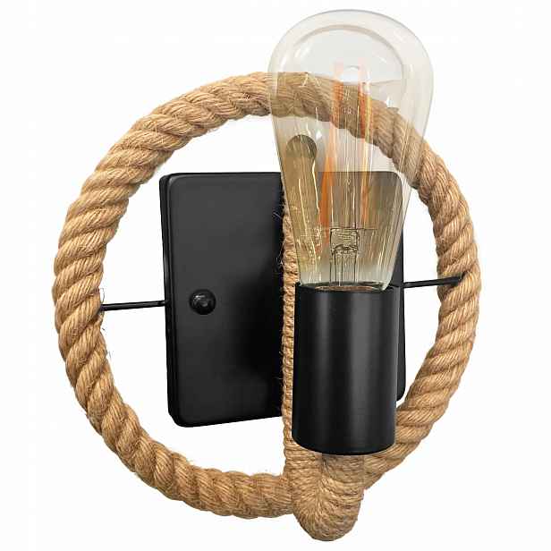 Nástěnná lampa Moderní černá Loft E27 do obývacího pokoje Elegantní