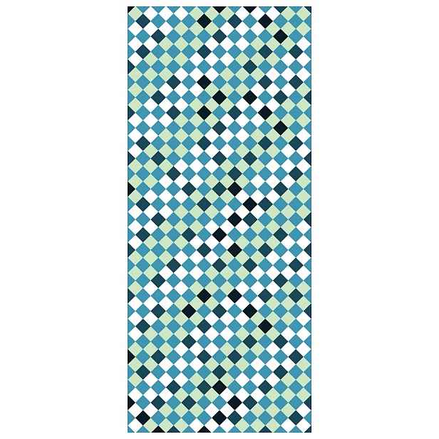 Samolepicí Samolepicí Fototapeta Abstraktní kosočtverce geometrie vzor 91x211