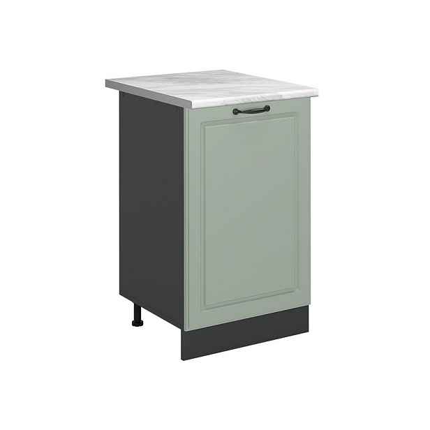 Vicco SPODNÍ SKŘÍŇKA KUCHYŇSKÉ LINKY R-Line, Mint venkovský dům/Antracit, 50 cm pracovná doska Mramor