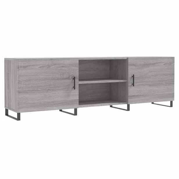 vidaXL TV skříňka šedá sonoma 150 x 30 x 50 cm kompozitní dřevo