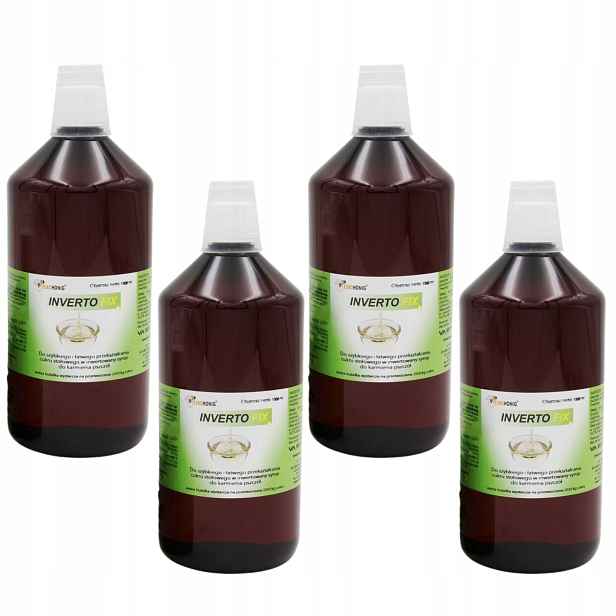 Invertofix 4 x 1L na výrobu invertního sirupu enzymy Na 800 Kg Cukru