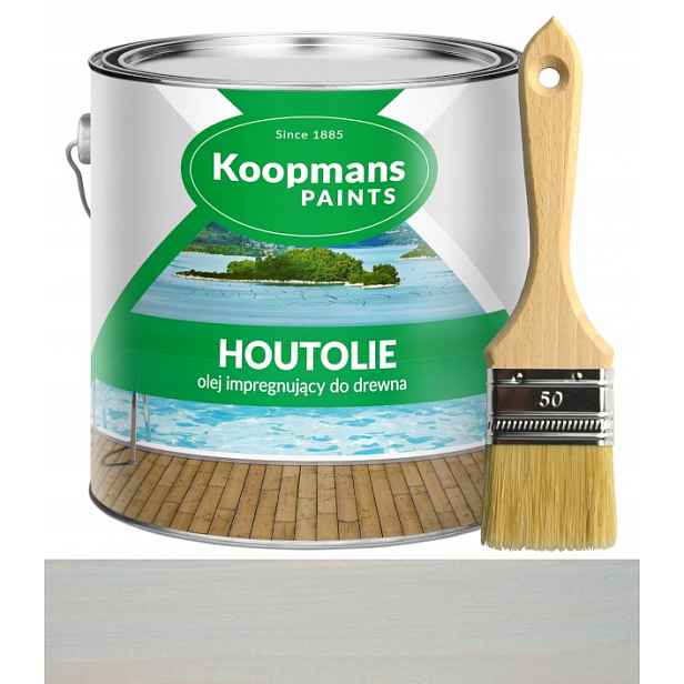 Koopmans Houtolie Olej na dřevo a terasu 2,5L 030 Pařížský šedý