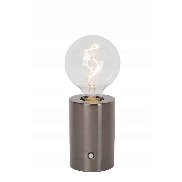 Noční lampa Led Lucide Vivo šedá, bezdrátová, stmívatelná, 1 W