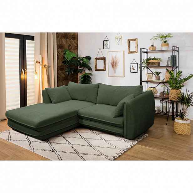 MID.YOU ROHOVÁ SEDAČKA, textil, zelená