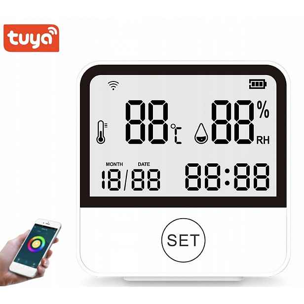 Bot Chytrý senzor teploty a vlhkosti WiFi STV2 Tuya Smart