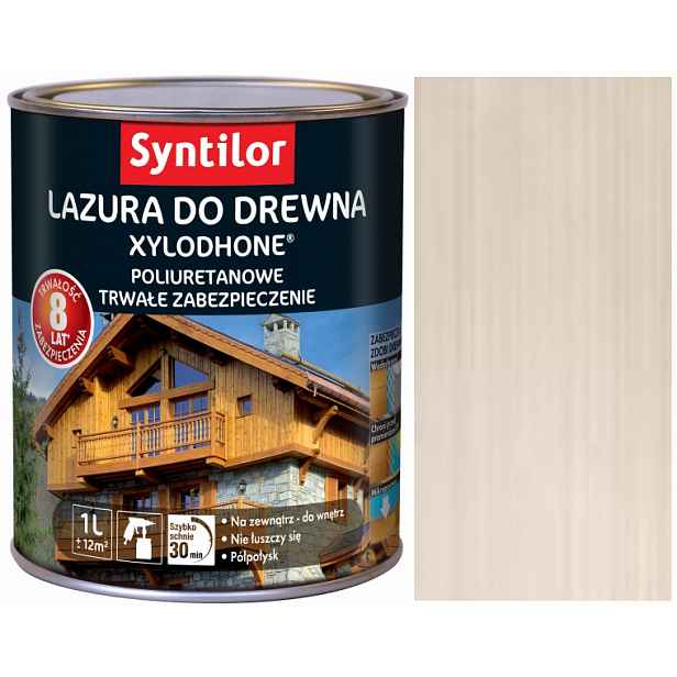 Syntilor Lazura Na Dřevo Xylodhone 1 L Bílá