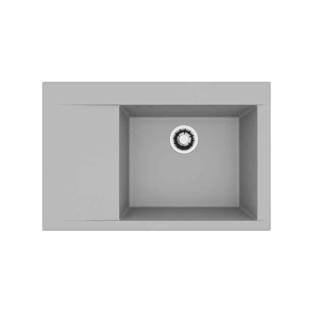 Alveus PURE-G 70 P beton A80 + QC sifon_algranit