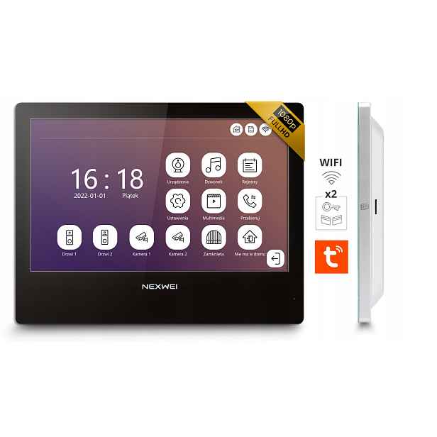 NW-AVI-9S-BW s WiFi 7“ LCD Ips
