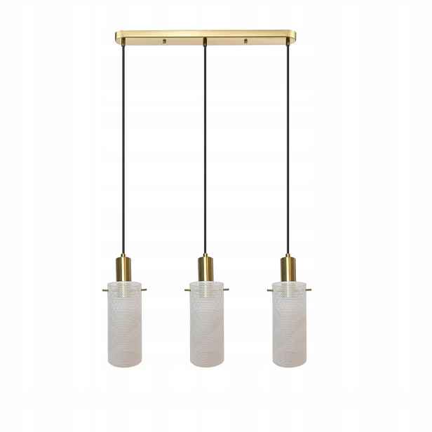 Závěsná lampa Tirana 3 bílá 3xE27
