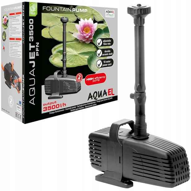 Aquael PFN-3500 Fontánová pumpa do očka