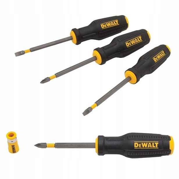 Sada 4ks šroubováků Full Fit s magnetizérem DeWalt [DWHT62054-0]