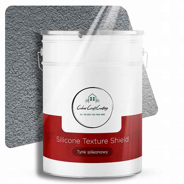 Silikonová omítka 1,5 mm Baranek Šedá 25 Kg F255