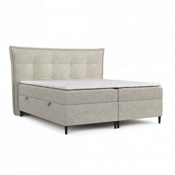 AltaBeds POSTEL BOXSPRING LAS PALMAS 200/200 cm Béžová