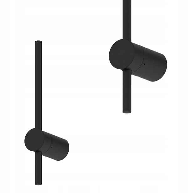 Černá moderní nástěnná lampa Swing 4W Led, výběr barvy ML1009 Milagro