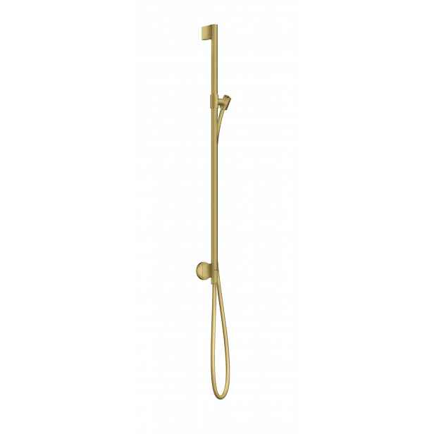 Axor One - Sprchová tyč 97 cm, se sprchovou hadicí, kartáčovaná mosaz 48792950