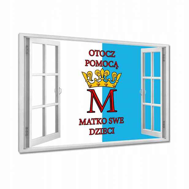 Obrazy 90x60 Obklopte pomocí Matko Maria