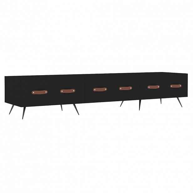 vidaXL TV skříňka černá 150 x 36 x 30 cm kompozitní dřevo