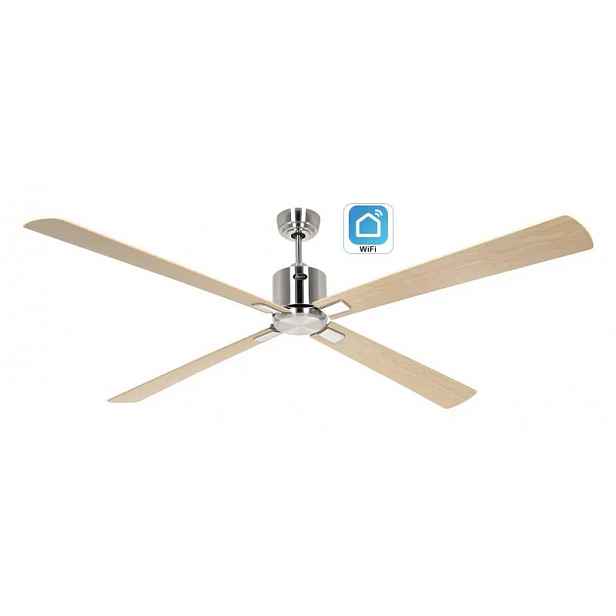 CasaFan 942426W Eco Neo III WiFi, buk a javor, stropní ventilátor