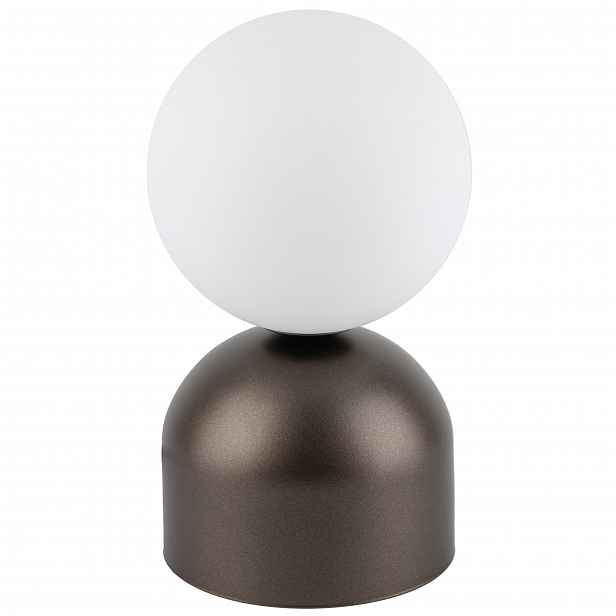 Stolní lampa noční hnědá do ložnice na noční stolek a komodu Miki
