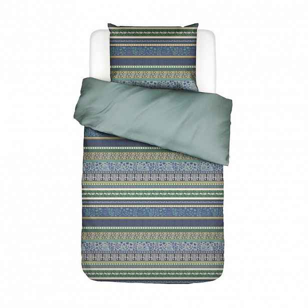 Essenza POVLEČENÍ, flanel, zelená, 140/200 cm