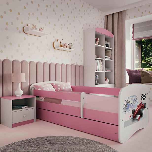 MID.YOU POSTEL PRO DĚTI A MLÁDEŽ 80/160 cm, pink, bílá