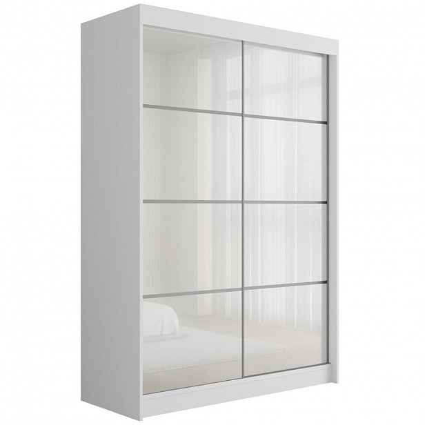 ALTDECOR ŠATNÍ SKŘÍŇ PEKA III – 150 cm – bílá