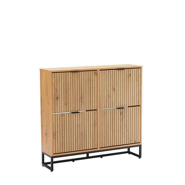 Botník do předsíně Claro 03, dub artisan, lamely