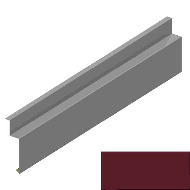 Dilatační lišta RS138S-90 SP 25 RAL 3005 vínová