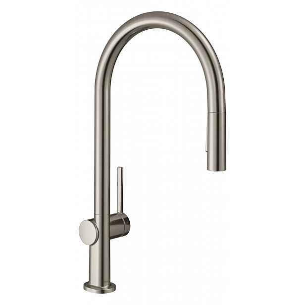 Hansgrohe Talis M54 - Dřezová baterie s výsuvnou sprškou, nerezová ocel 72842800