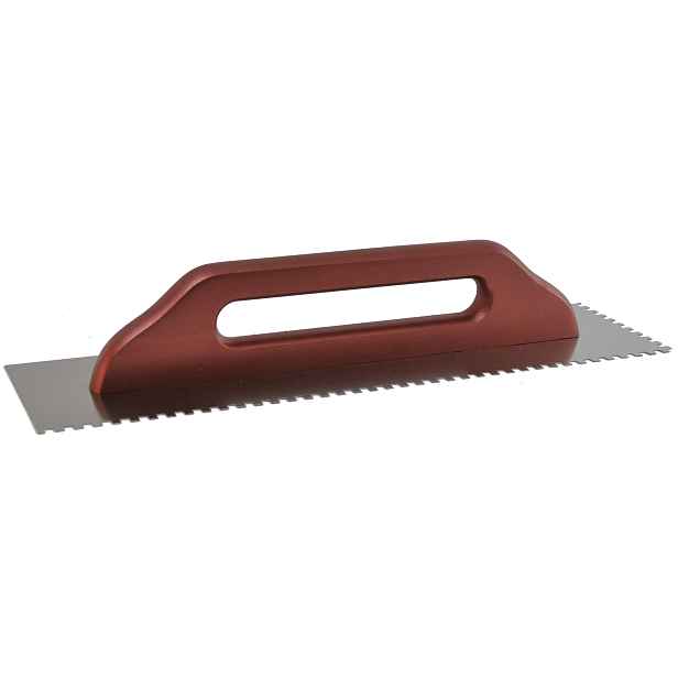 Hladítko nerezové zubové DEK HN60 DR 130×480 mm zuby 6 mm