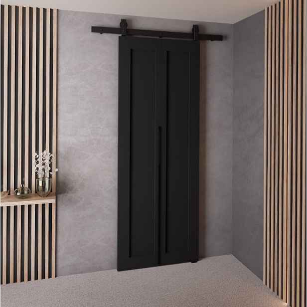 KIER Posuvné dveře QUDIO M1 | 70 cm Barva: Černá