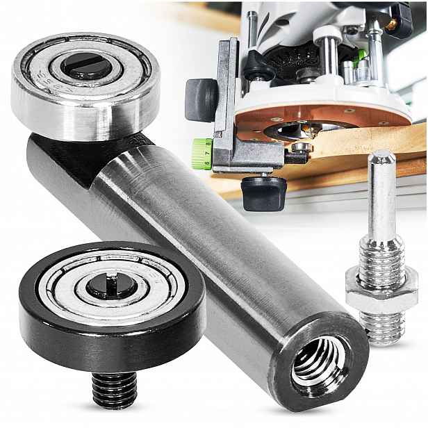 Sada pro kopírování Kt-of frézky Festool prvků frézek 486534 Rolky