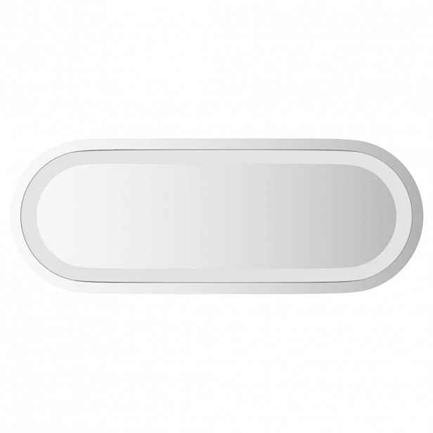 vidaXL Koupelnové LED zrcadlo 40 x 15 cm oválné
