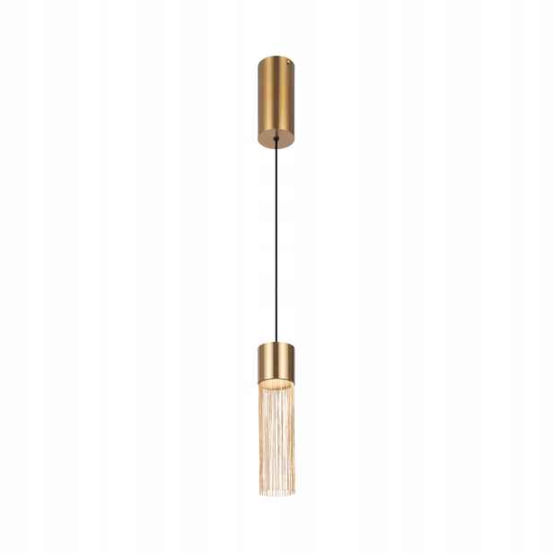 Zlatá závěsná Led lampa 5W Imaginary Maytoni Moderní stropní lampa