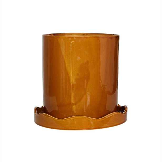 Kameninový ručně vyrobený obal na květináč ø 21,5 cm Nami – OYOY Living Design
