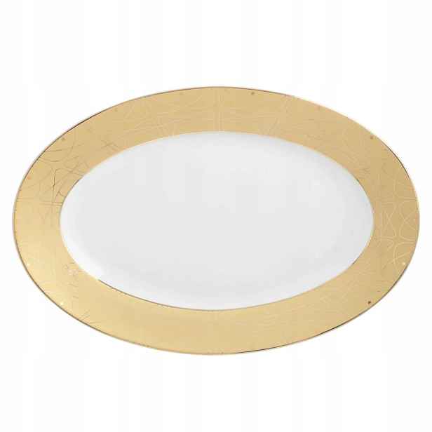 Ćmielów Miska 33 cm Jenny Solaris H108 Gold