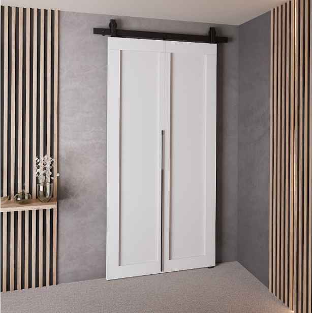 KIER Posuvné dveře QUDIO M1 | 80 cm Barva: Bílá