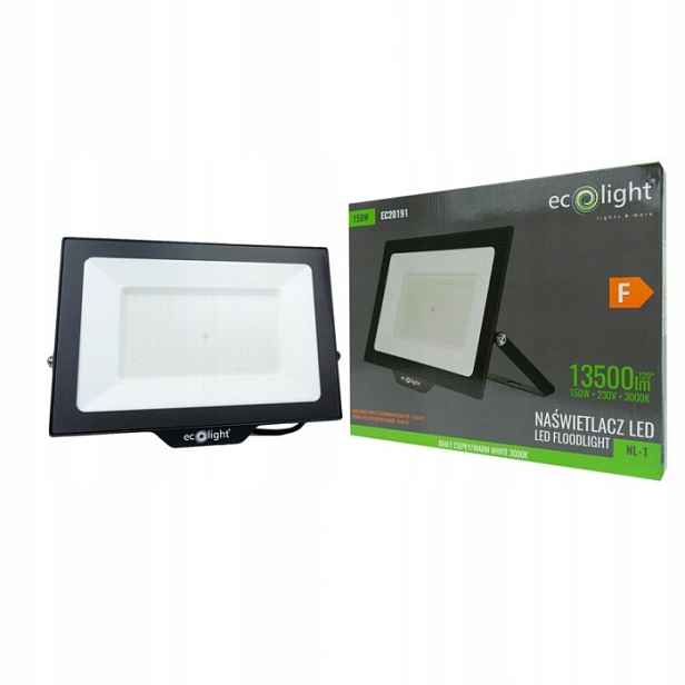 Led reflektorová lampa 150W 13500lm 3000K Teplá IP65 NL-1 Halogen