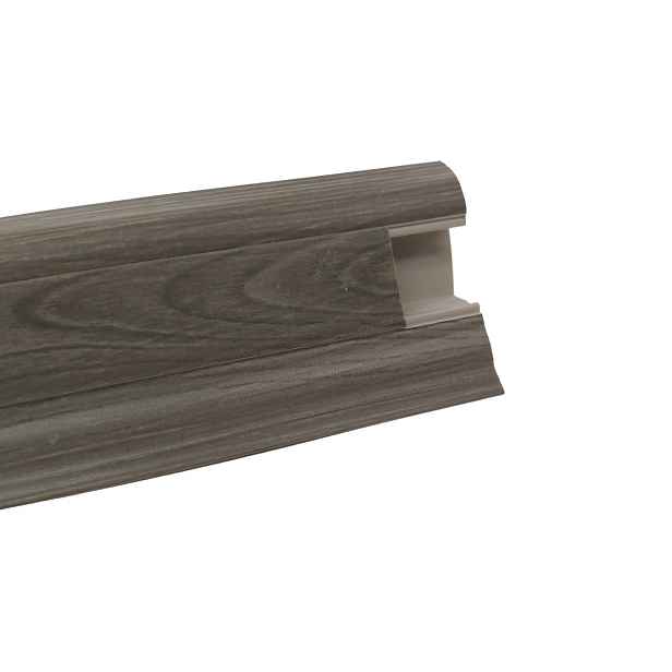 Soklová podlahová lišta SLK50 W458 Dub negro 2,5 m, 2500x50x25 mm, šedá, Döllken
