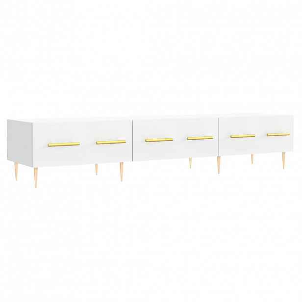 vidaXL TV skříňka bílá 150 x 36 x 30 cm kompozitní dřevo