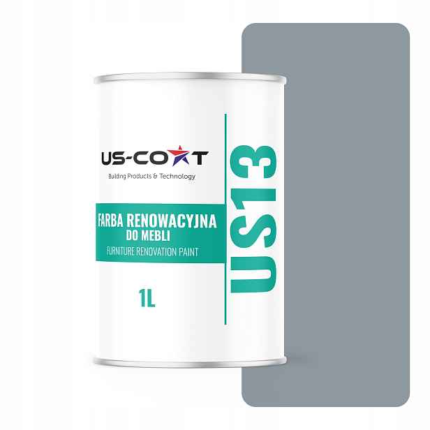 Barva Na Kuchyňský Nábytek A Přední Skříňky Mdf Šedo-modrá RAL7001 Mat 1L