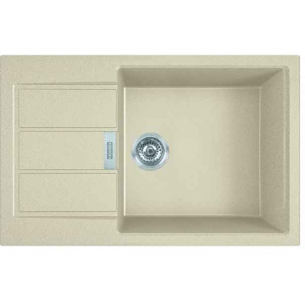Franke Sirius 2.0 - Tectonitový dřez S2D 611-78 XL, 78x50 cm, béžová 143.0670.897