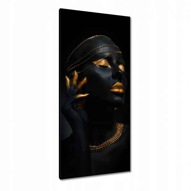 Obrazy 55x115 Zlatá aparace