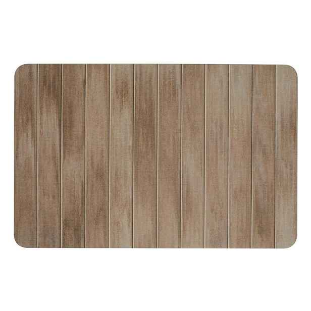 Z křemeliny koupelnová předložka v tmavě přírodní barvě 39x60 cm Argiri – Wenko