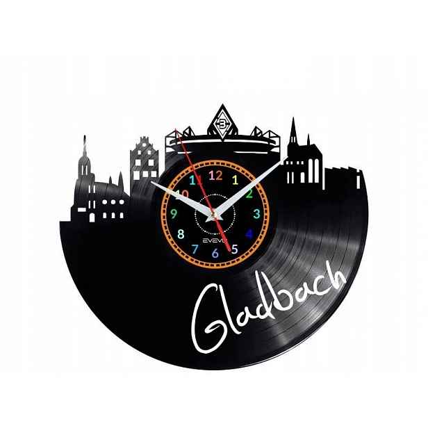 Giadbach Dárek Originální dekorace do domu Hodiny z vinylové desky