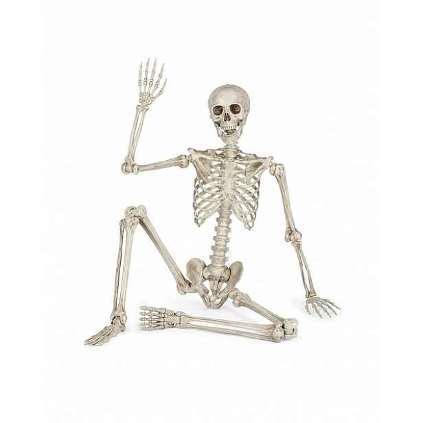 Dekorace Umělá Kostra Kostlivec Velká 160 CM Halloweenských Kostek