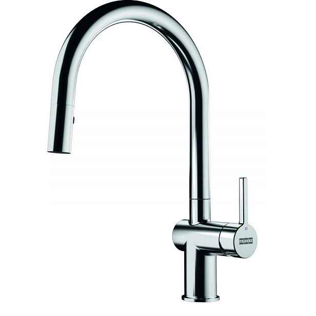 Franke Active - Dřezová baterie FN 4090.031, s výsuvnou sprškou, chrom 115.0653.401