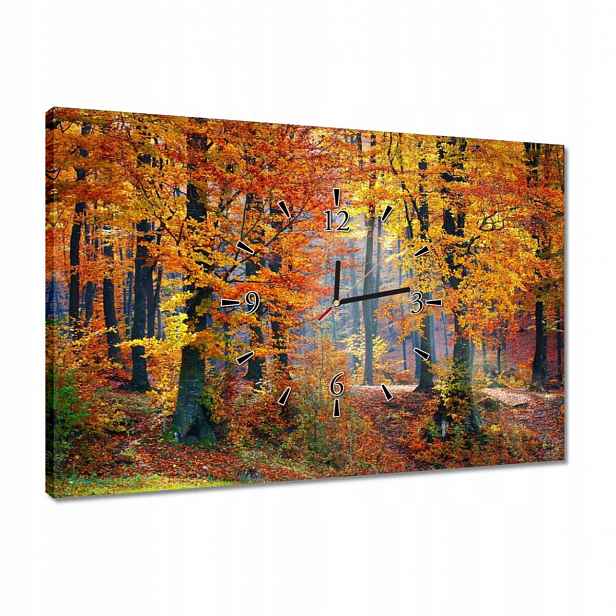 Hodiny 60x40 Zlatý podzim
