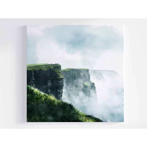 Obraz Na Plátně Canvas Krajina Irsko Útesy Mohéru Atlantik Pohled 50x50